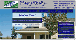 Desktop Screenshot of porzigrealty.com